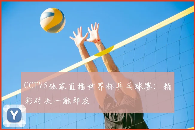 CCTV5独家直播世界杯乒乓球赛:精彩对决一触即发